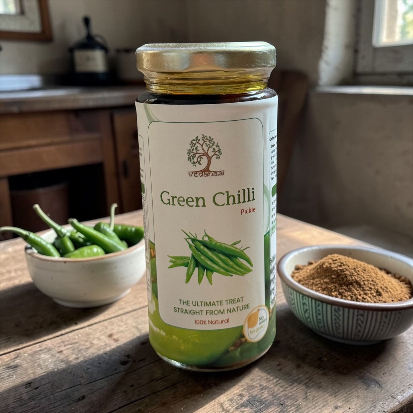 Green Chilli Pickle