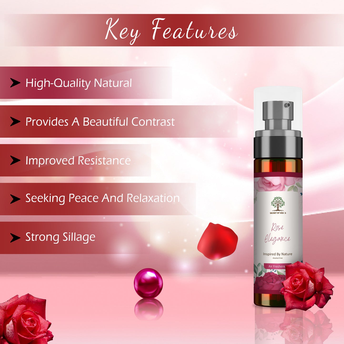 Rose Elegance Air Freshener