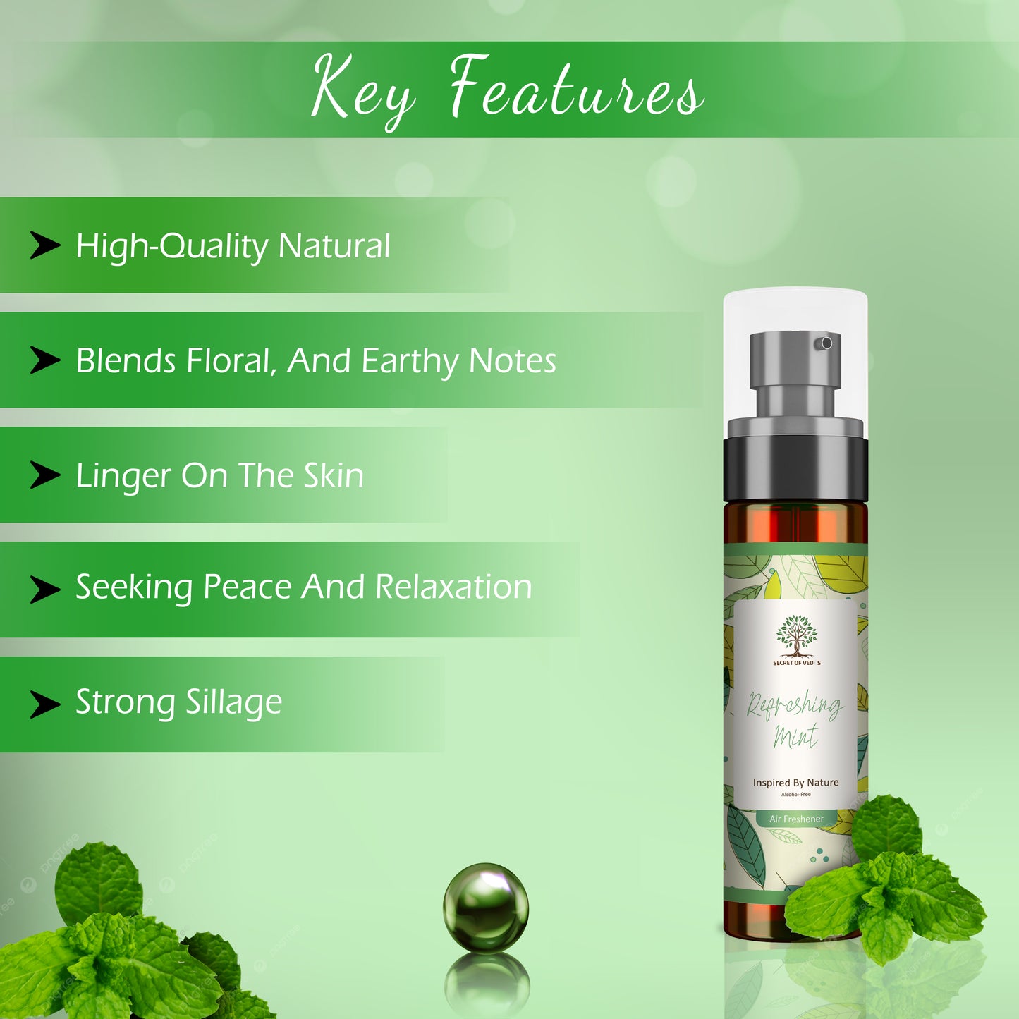 Refreashing Mint Air Freshener