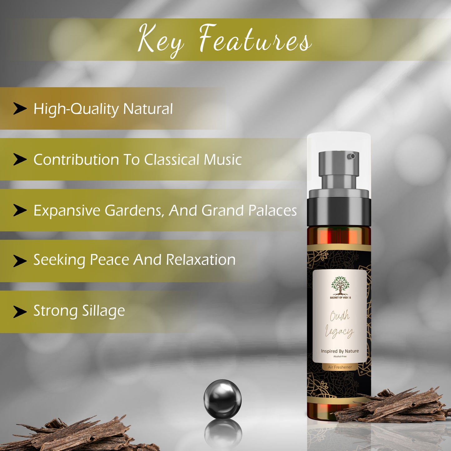 Oudh Legacy Air Freshener