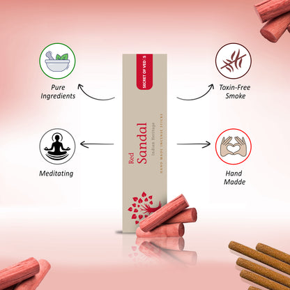 Red Sandal Agarbatti