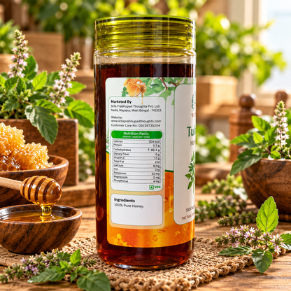 Vedaham Tulsi Honey – 100% Natural Pure Honey | 500g