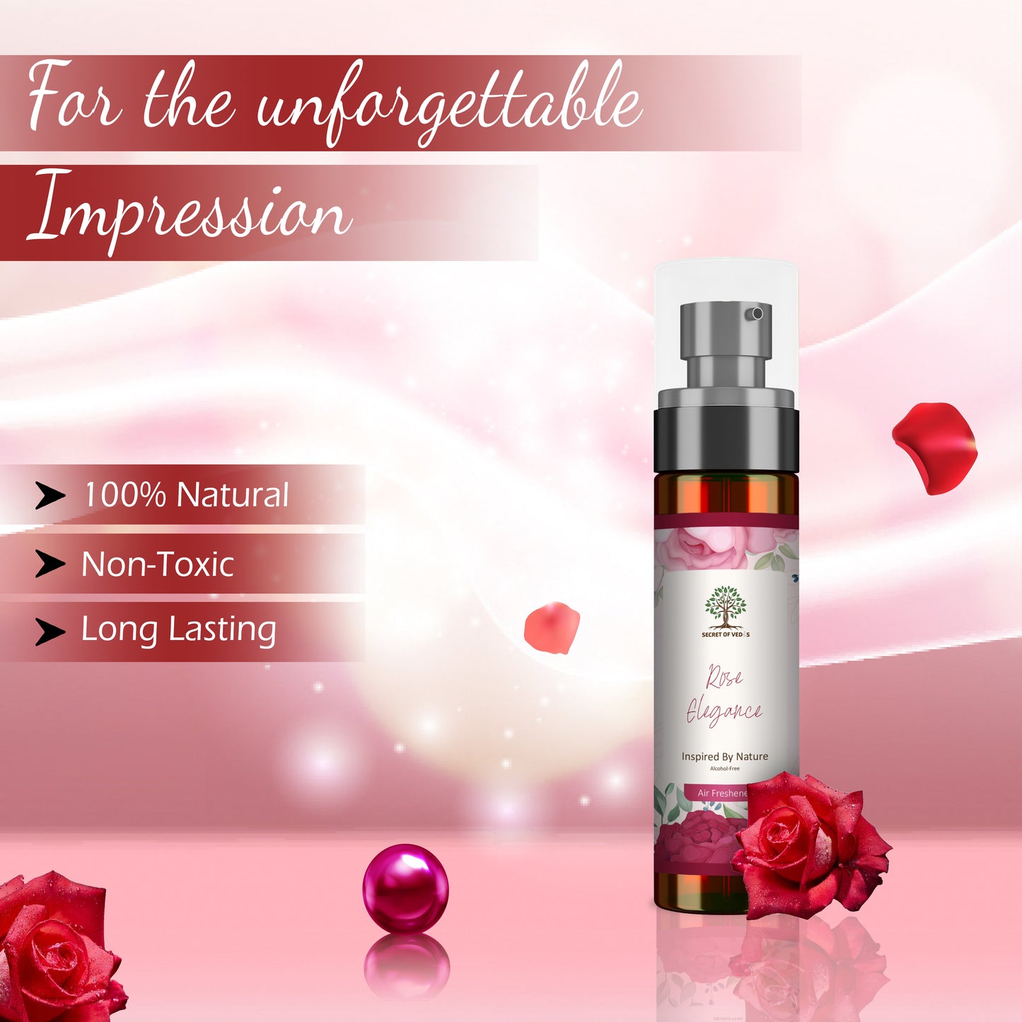 Rose Elegance Air Freshener