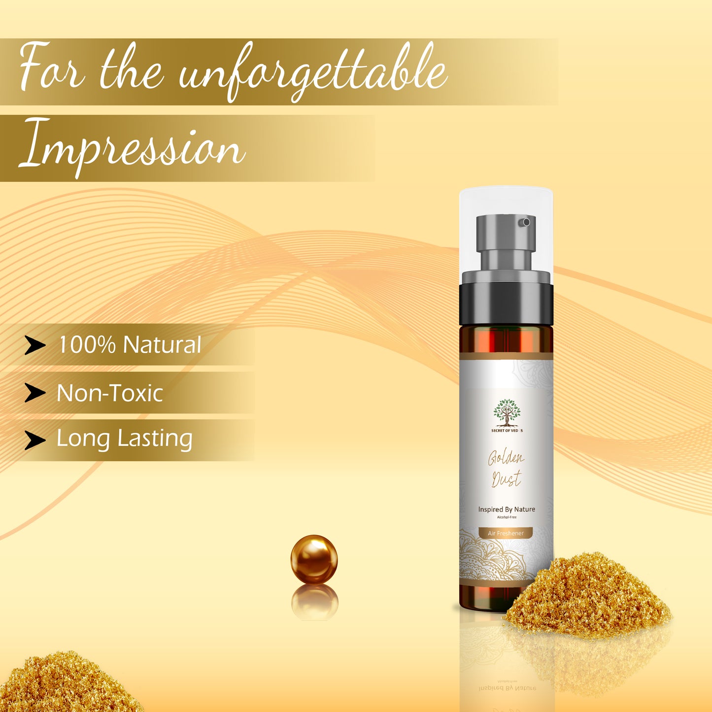 Golden Dust Air Freshener