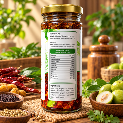 Vedaham Kuler Aachar – Traditional Indian Jujube Pickle